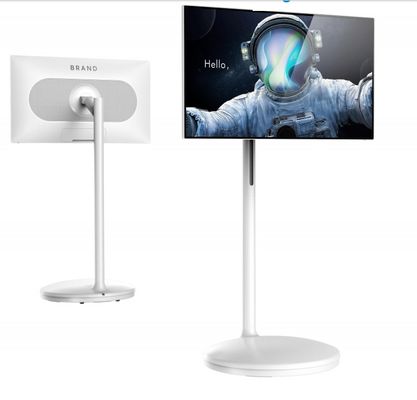 27インチポータブル スマートスクリーン スマートテレビを回転させ 店舗展示/SOHO/屋外用