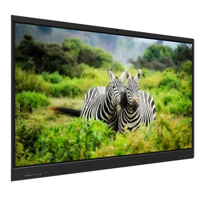 IFP インタラクティブなフラットパネル 4K アンドロイド OPS PC デュアルシステム ワイヤレス 共有 マルチタッチ 86 インチ スマートボード 学校用 教材 オンラインミーティング