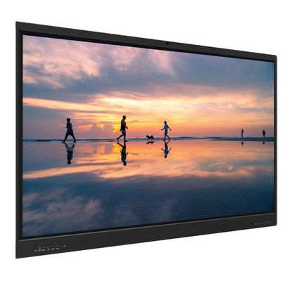 インタラクティブなフラットパネル 98 インチ Android OPS PC i7 USB TYPE-C HDMI Wifi RS232 ホワイトボード ソフトウェア オンライン教学オフィス会議のための教材