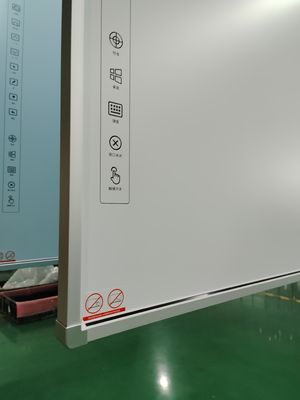工場直販セラミックまたは光沢プラスチック表面IR 20タッチポイントインタラクティブホワイトボードスマートタッチパネル、各側に22個のホットキー付き、学校教育用ホワイトボードでの迅速かつ簡単なナビゲーション用