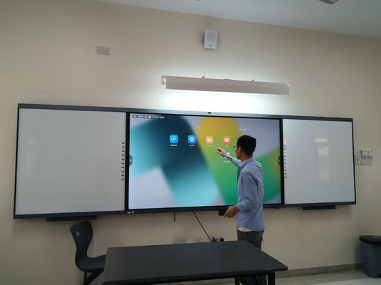 98インチデジタル オールインワン インタラクティブなホワイトボード スマートボードのサイドボード 学校用
