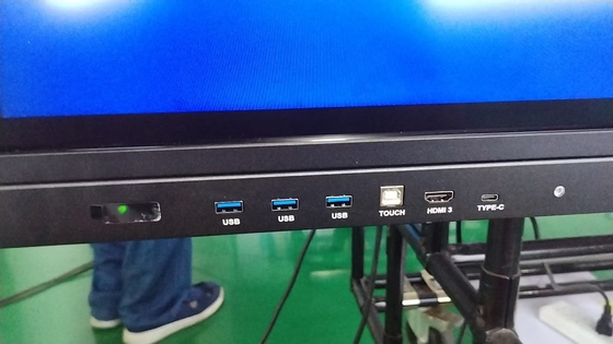 IBoard 工場 卸売 インタラクティブなタッチスクリーン モニター 2mm 正確さ 15W*2 または 20W*2 スピーカーとワイヤレススクリーンプロジェクション インタラクティブなホワイトボード