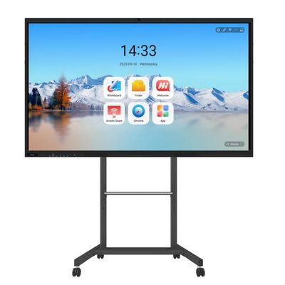 商談のための98inch iBoardのスマートな板相互フラット パネルのアルミ合金