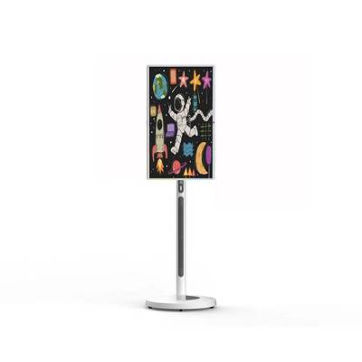 32インチ Android 13 タッチスクリーンキオスク モバイルスタンドとインタラクティブデジタルサイネージ