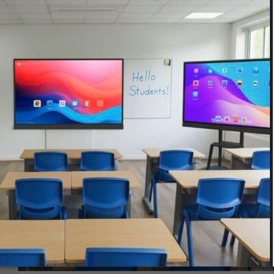 86 インチ Google EDLA 認定インタラクティブ ホワイトボード 教室および会議用スマート ボード
