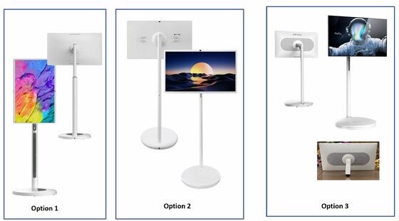 32インチ モバイルテレビ ポータブル スマートテレビ タッチスクリーン インタラクティブな無線ディスプレイ
