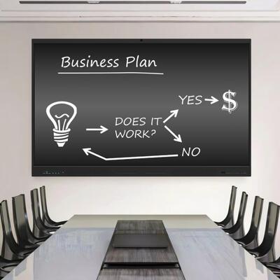 教育・ビジネス向け 4K解像度 Android/Windowsデュアルシステム搭載 インタラクティブフラットパネル マルチタッチスマートボード