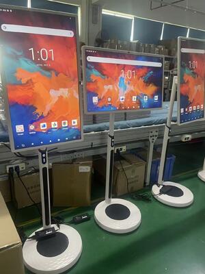 32インチ ポータブル スマートテレビ モバイルタッチスクリーン 無線Androidテレビ