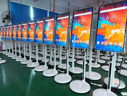 ホット販売工場直接デジタルサイネージモバイルスマートスクリーンポータブル Hd タッチスクリーン垂直オールインワンライブ親友マシンストリーミングマシン