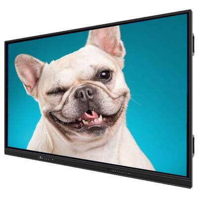 ビジネス会議用、両面ホットキー、光センサー対応、0℃～50℃動作温度のインタラクティブフラットパネル