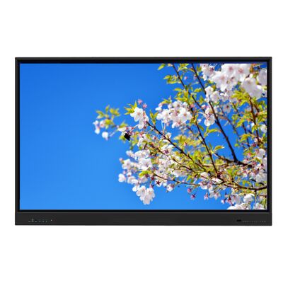 55/65/75/86 インチ 4K 解像度 インタラクティブな平面パネル マルチタッチ付きスマートホワイトボード