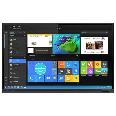 86インチ Android Wi-Fi搭載インタラクティブフラットパネル、教室およびオフィス向け統合ホワイトボードソフトウェア付き