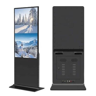 43 50 55 インチ フロアスタンド 商業用Lcd広告ディスプレイ タッチスクリーンモニター デジタルサイネージ キオスク