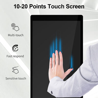 IBOARD 43 50 55 65 75 インチ 垂直スタンド 広告スクリーン LCD デジタルシグネージ トーテム LEDディスプレイ 展示用