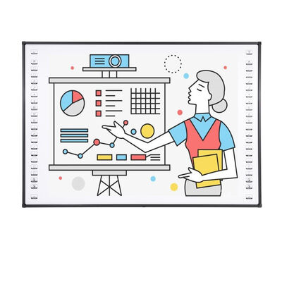 教室・オフィス用 102インチ赤外線インタラクティブホワイトボード