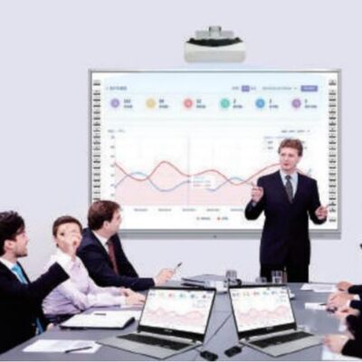 75インチ オールインワン インタラクティブなホワイトボード 赤外線技術と20点容量タッチ画面