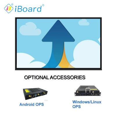 Non-system 75 Inch Touch Screen Monitor 4K UHD 3840*2160 Multi-Touch Interactive Panel with Input Ports
