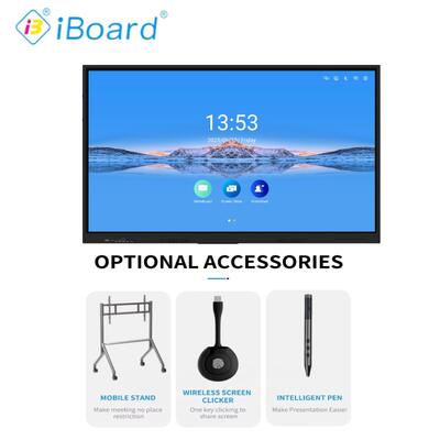65インチ インタラクティブなタッチスクリーン 基本 Android システム AI 機能のライティング ソフトウェア 費用が安い 機能が強力