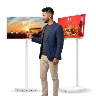ポータブル 32 インチ Incell タッチディスプレイ画面回転 USB Wifi スマートオンラインテレビテレビ仕事勉強ゲーム