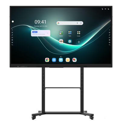 最新の Android 15 (32+512GB) 86 インチ インタラクティブ フラット パネル ハイエンド ソリューション用