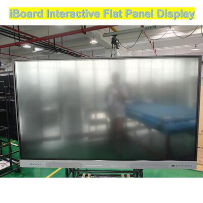 86インチ ノンアンドロイド インタラクティブ フラットパネル 多タッチハイファイスピーカー付き 赤外線ディスプレイ