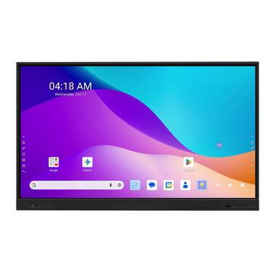 Google EDLA 認定 Android 16 インタラクティブ フラット パネル ディスプレイ (iBoard 製 65/75/86/98 インチ)
