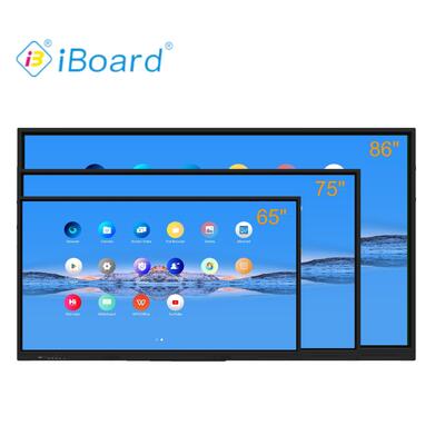 iBoardインタラクティブフラットパネル 86インチ 4K解像度 スマートタッチ 新型Androidシステム搭載 教室・オフィス・会議用