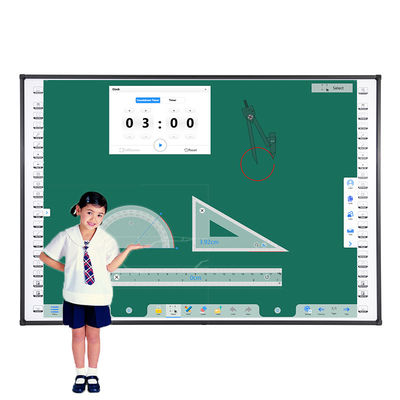 Hotkeysと壁に取り付けられた10ポイント タッチ画面の教授板