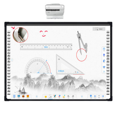 電子DTV光学相互Whiteboard 2つの接触ポイント