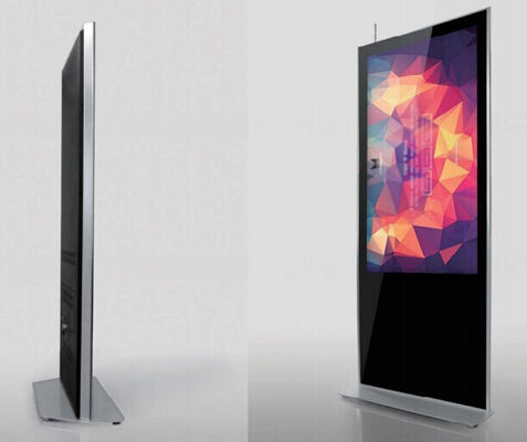 デジタル表記の表示を立てる65inの床新しい工場農産物178度のFCCの承認HDの