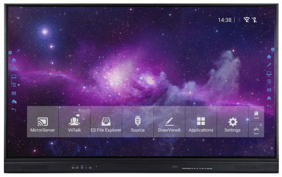 システムアップグレード インターネットネットワークのリモートアップグレードとLEDバックライトディスプレイ機能のインタラクティブなタッチスクリーンモニター