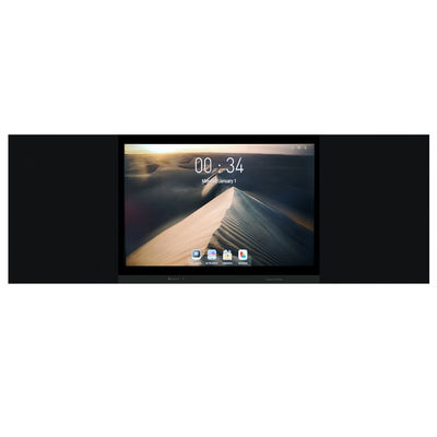 75 86インチ 4K 教育機器 タッチスクリーン 最高のスマートボード 相互接続 LCD スマートボード