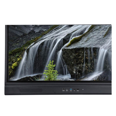65インチ LEDインタラクティブホワイトボード、Androidスマートフラットパネル 20/40タッチポイント 赤外線 ブラックカラー