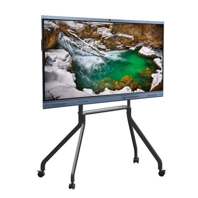 98" LED相互Whiteboard、教室のアンドロイド11の組み込みのカメラのためのFCCスクリーンの接触LED TV