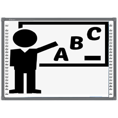 86インチインタラクティブなホワイトボード 赤外線 10つのタッチポイント