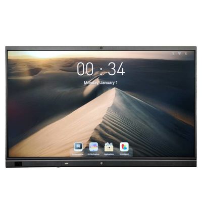 55"相互フラット パネルのiBoard 12MPカメラで造られるを用いるスマートなスクリーン表示
