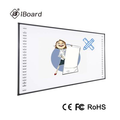 セリウムのRohs FCC 105インチの赤外線相互Whiteboardサポート乾燥した消されたIWB