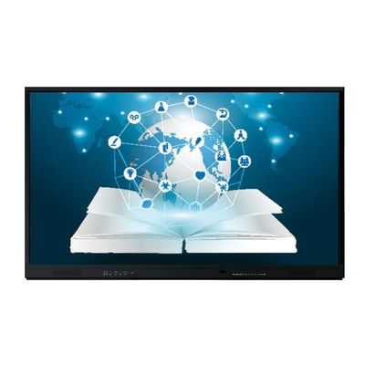 20タッチポイント 75 インチ LCD スマートボード インタラクティブなタッチソリューションのための学校オフィス会議 インタラクティブなフラットパネル