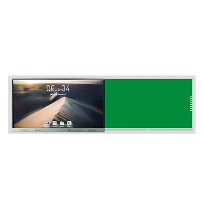 iBoard 75" 86"学校の教室のための理性的でスマートなナノの相互連結の黒板LEDのアンドロイド9.0
