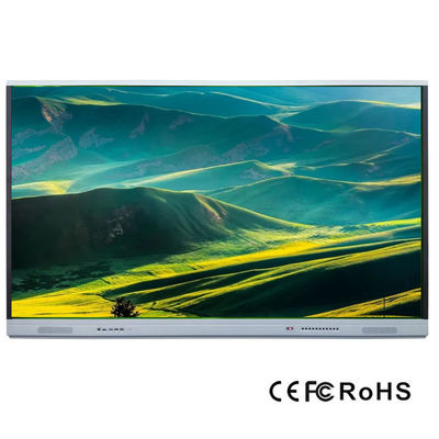 55" IRの相互タッチ パネルのデジタル板4K HD Multifuntionalアンドロイド11.0のTVのタッチ画面の表示