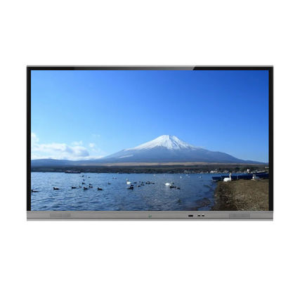 UHD 4K インタラクティブタッチスクリーンモニターゼロギャップ ガラス スマートテレビ ホワイトボード