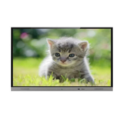 アンドロイド11 75インチの相互フラット パネルの多接触LEDスクリーンのモニター4K