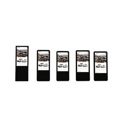 新しい設計多接触AタイプLCDのパネルは広告のためのデジタル表示装置のキオスクのタッチ画面のキオスクを導いた