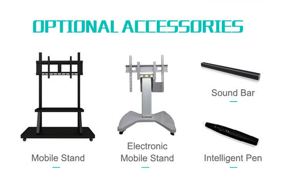 iBoard 4Kのスマートな板、速い応答の執筆を教えるための赤外線技術98のインチ電子Whiteboard