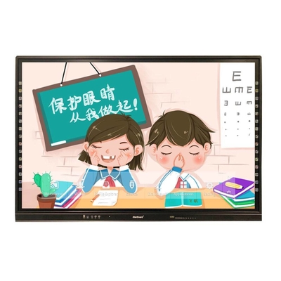 86インチ インタラクティブなタッチスクリーンモニター モバイルスタンドのインタラクティブなボード