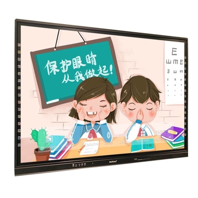 アンドロイド11の相互タッチ画面のモニターによって着色されるサイド・バー55オフィスの子供のために相互65の75の86インチWhiteboard