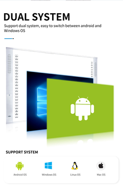 多機能オールインワン赤外線スマート TV インタラクティブ ホワイトボード トレーニング ティーチング RoHS CE
