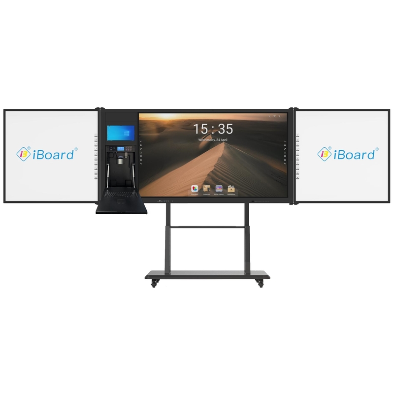 75インチ画面 4K Ultra HD 解像度とスマートボードのオールインワンディスプレイ