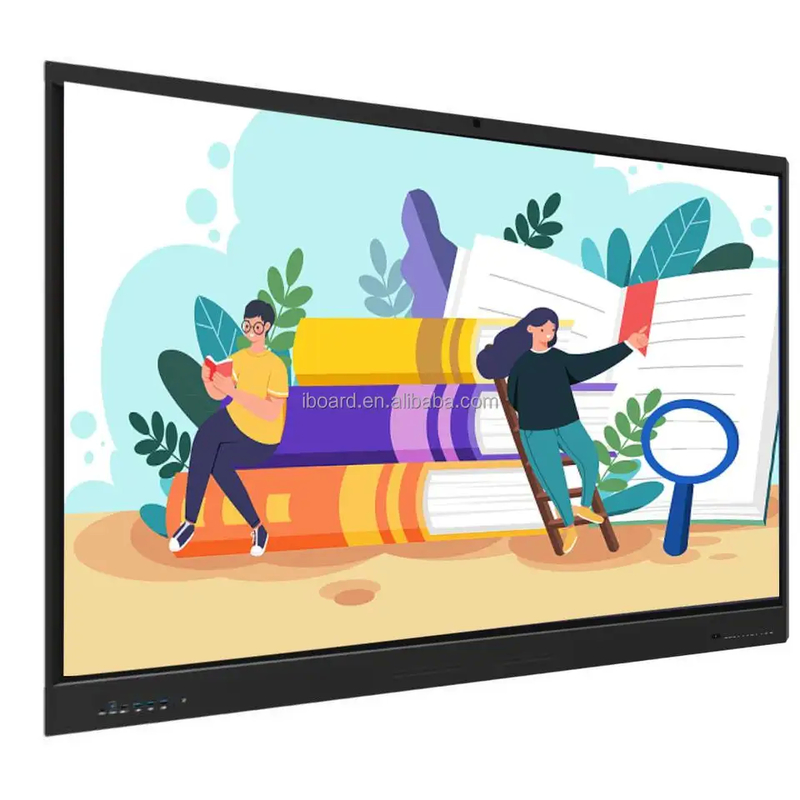 インタラクティブなフラットパネルとAndroid WIN 10システム 20タッチポイント 無線シェア ハンド認識 教育のための教育