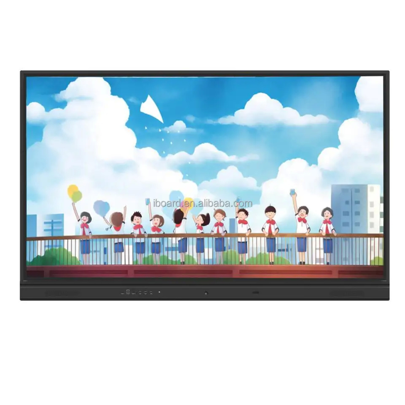 65 75 86 インチ 20 タッチ アンドロイド インタラクティブ フラット パネル 4000:1 対比 6ms WIFI ホットスポット HDMI/VGA/USB出力